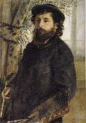 Pierre Renoir, Claude Monet Painting